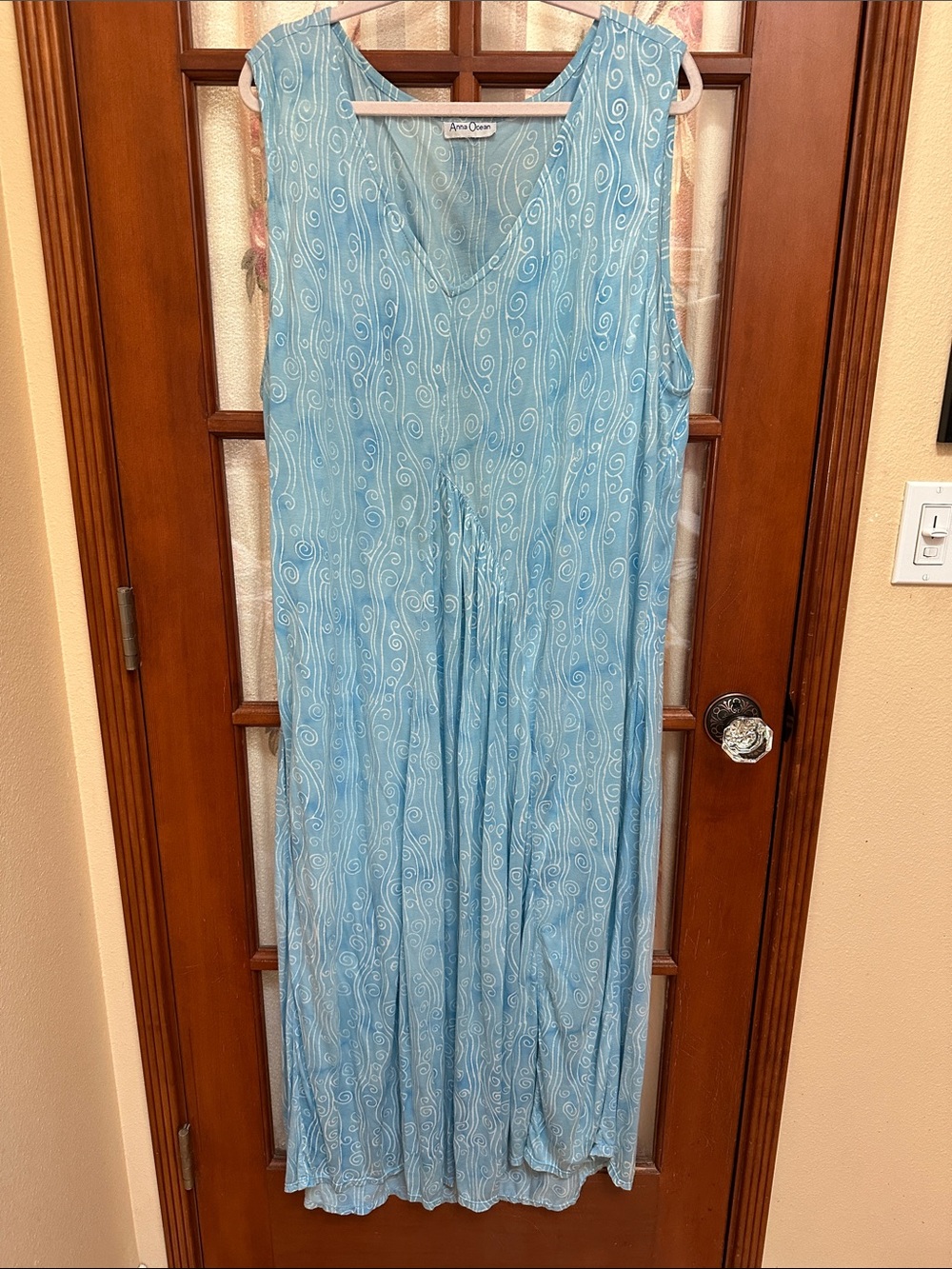 Light Blue Ocean Maxi Dress